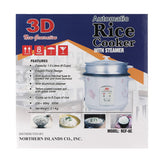 3D Automatic Rice Cooker 1.5L