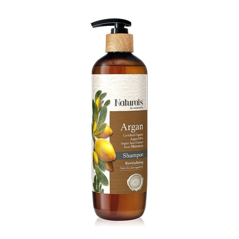 Naturals By Watsons Argan Oil Hair Shampoo 490Ml
