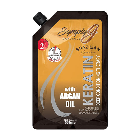 Symply G Keratin Conditioner With Argan Oil 500Ml