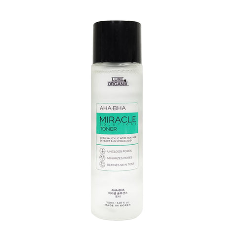 Luxe Organix Aha-Bha Miracle Solutions Toner 150Ml