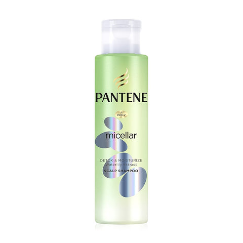 Pantene Micellar Detox And Moisturize Waterlily Extract Light Shampoo 100Ml