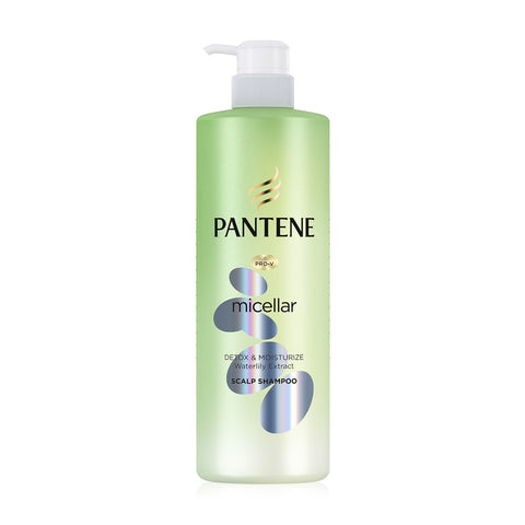 Pantene Micellar Detox And Moisturize Waterlily Extract Light Shampoo 530Ml