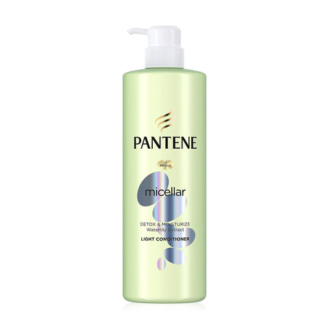 Pantene Micellar Detox And Moisturize Waterlily Extract Light Conditioner 530Ml