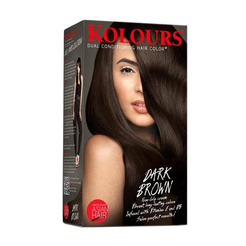 Kolours Hair Color Dark Brown