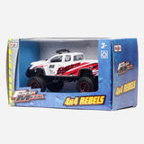 Maisto Fresh Metal 4X4 Rebels White Grabtech Vehicle Toy For Boys