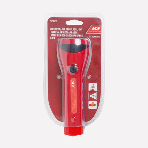 Ace Hardware Rechargeable 4 LED Flashlight 12 Lumens