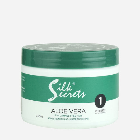 Silk Secrets One Minute Aloe Vera Hot Oil Treatment 350G