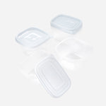 27pcs Food Storage Boxes White