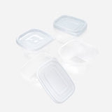 27pcs Food Storage Boxes White