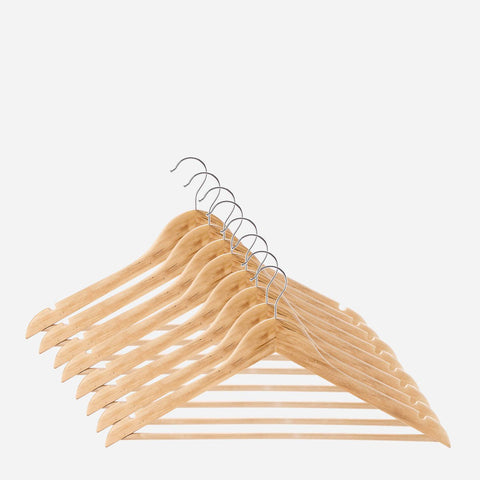 8pcs Wooden Hangers 775903 48/cs