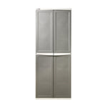 Megabox Self Space Click-lock Wardrobe Cabinet (Gray)