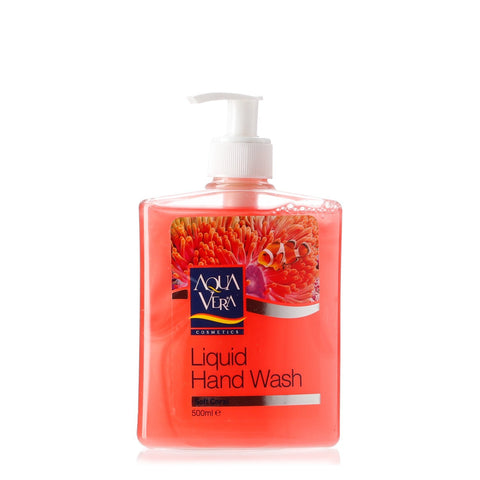 Aqua Vera Soft Coral Liquid Hand Wash 500Ml
