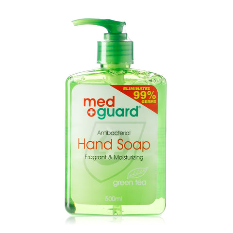 Med Guard Anti-Bacterial Green Tea Hand Soap 500Ml