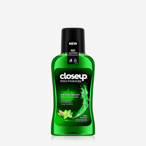 Close Up Nature Boost Mouthwash 250Ml