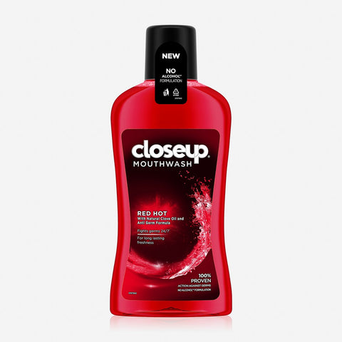 Close Up Red Hot Mouthwash 500Ml