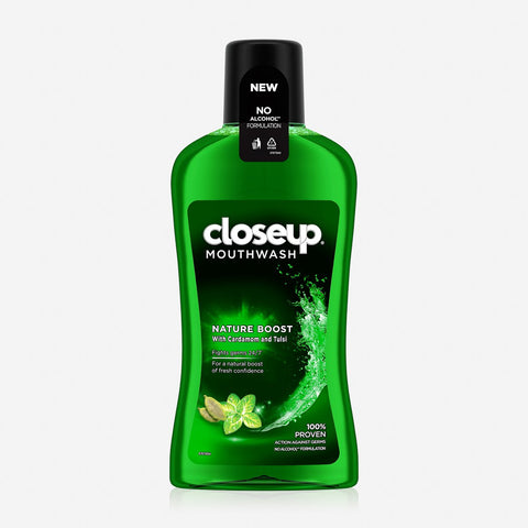 Close Up Nature Boost Mouthwash 500Ml