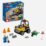 Lego R City 60284 Roadwork Truck Age 4 Building Blocks 2021 58Pcs