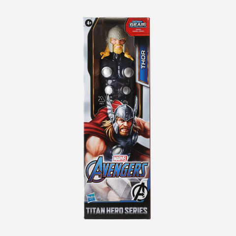 Marvel Avengers Titan Hero Series Blast Gear Compatible 12 Inch Thor Action Figure Toy For Boys