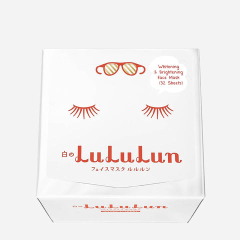 Lululun 32-Pack Whitening And Brightening Face Mask Sheets