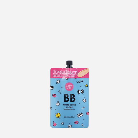 Cathy Doll Matte Cover Blemish Blur Bb Cream Spf50 Pa+++ 6G - Medium Beige