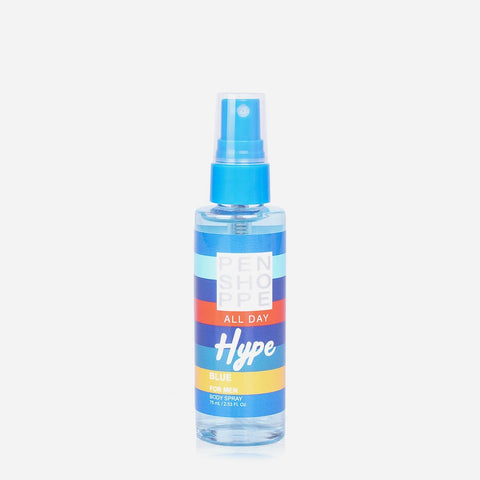 Penshoppe Men'S All Day Hype Body Spray 75Ml - Blue