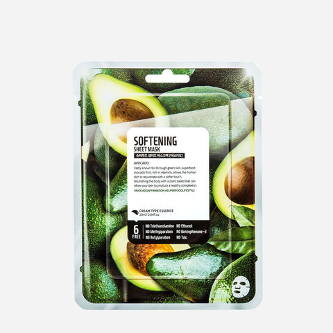 Farmskin Super Food Softening Facial Mask 25Ml - Avocado