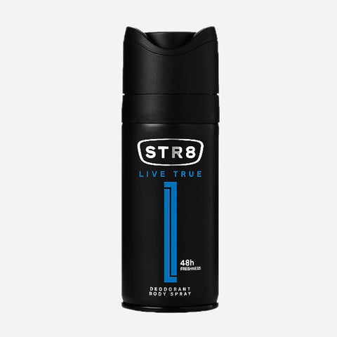 Str8 48 Hour Freshness Deodorant Body Spray 150Ml - Live True