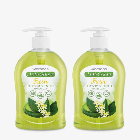 Watsons Buy 1 Take 1 Anti-Odor Fresh Blossom Scented Hand Soap 500Ml