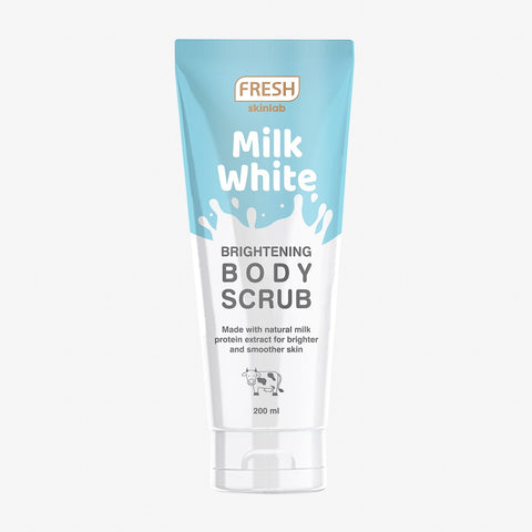 Fresh Skinlab Milk White Brightening Body Scrub 200Ml