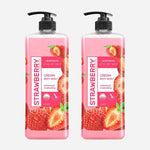 Watsons Buy 1 Take 1 Strawberry Scented Cream Body Wash 1L