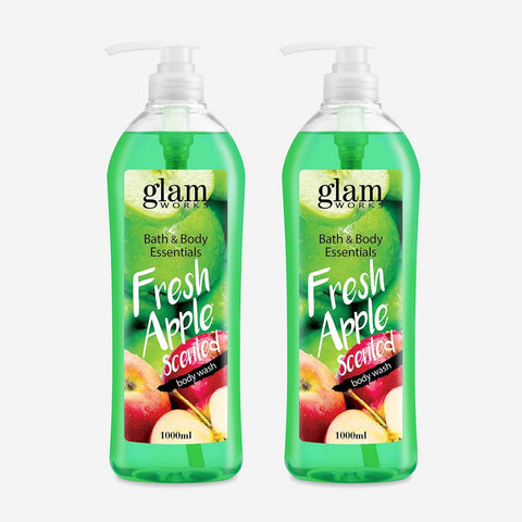 Glamworks Buy 1 Take 1 Bath And Body Essentials Fresh Apple Scented Body Wash 1L