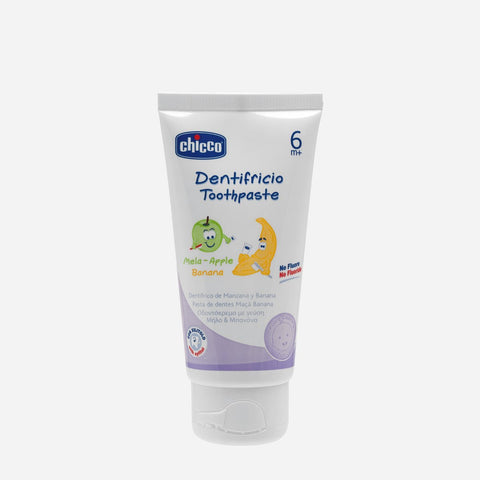 Chicco Baby Moments Toothpaste 50Ml - Apple-Banana