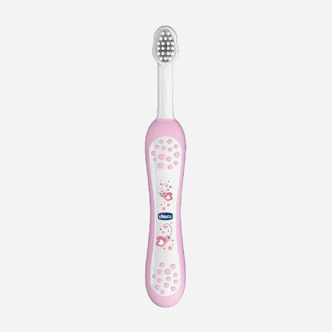 Chicco Baby Moments Toothbrush - Pink