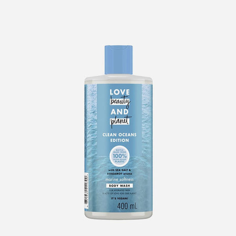 Love Beauty And Planet Marine Softness Body Wash With Sea Salt And Bergamot Aroma 400Ml