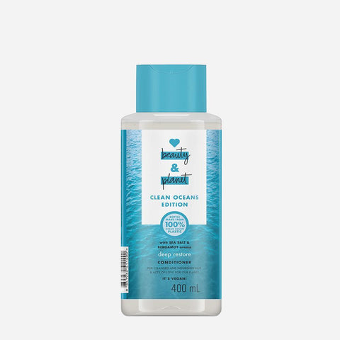 Love Beauty And Planet Deep Restore Conditioner With Sea Salt And Bergamot Aroma 400Ml
