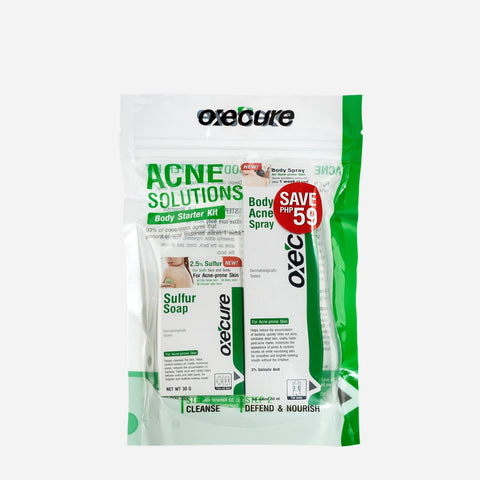 Oxe'Cure Acne Solutions Body Starter Kit