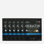 Luxe Organix 6-Pack Premium Keratin Treatment Coconut Oil 20Ml