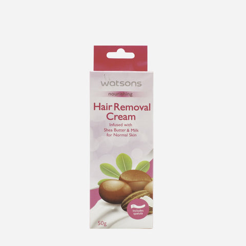 Watsons Nourishing Hair Removal Cream With Shea Butter And Milk 50G - Normal Skin