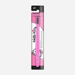 Hello Kitty Kids In Mind Adult Charcoal Toothbrush - Pink