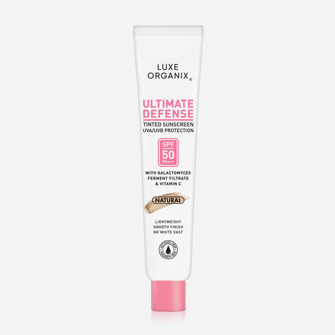 Luxe Organix Ultimate Defense Tinted Sunscreen Spf50 50G - Natural