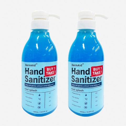 Dermaid Buy 1 Take 1 Antibacterial Hand Sanitizer 500Ml - Cool Splash