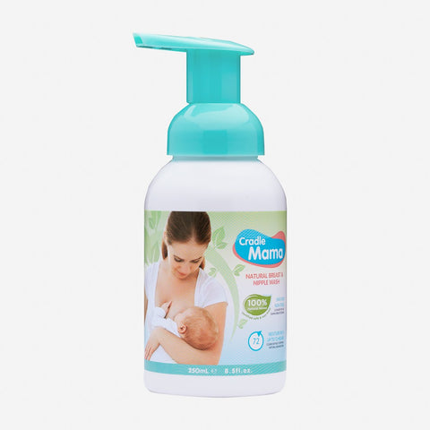 Cradle Mama Natural Breast And Nipple Wash 250Ml