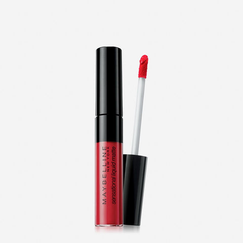 Maybelline Sensational Liquid Matte In Flush It Red Shade