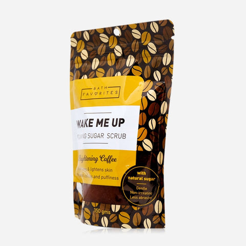 Bath Favorites Wake Me Up Sugar Body Scrub 350G - Brightening Coffee