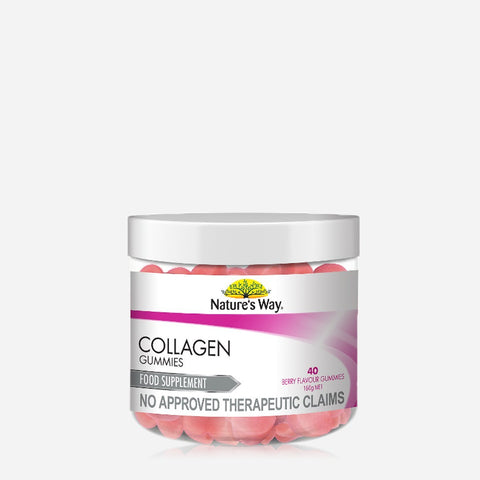 Nature'S Way Collagen Gummies Food Supplement 160G - Berry