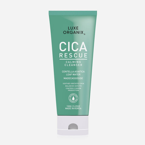 Luxe Organix Cica Rescue Calming Cleanser 150G