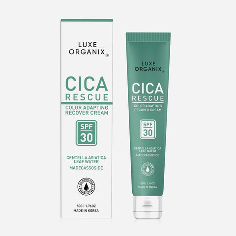 Luxe Organix Cica Rescue Color Adapting Recover Cream Spf30 50G