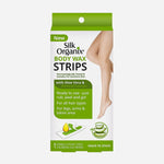 Silk Organix 8-Pack Body Wax Strips With Aloe Vera And Almond Extracts