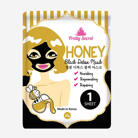 Pretty Secret Black Detox Mask 25G - Honey