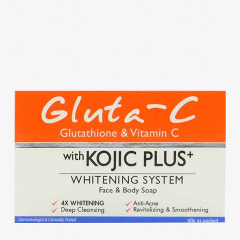 Gluta-C Kojic Plus+ Face And Body Soap 60G